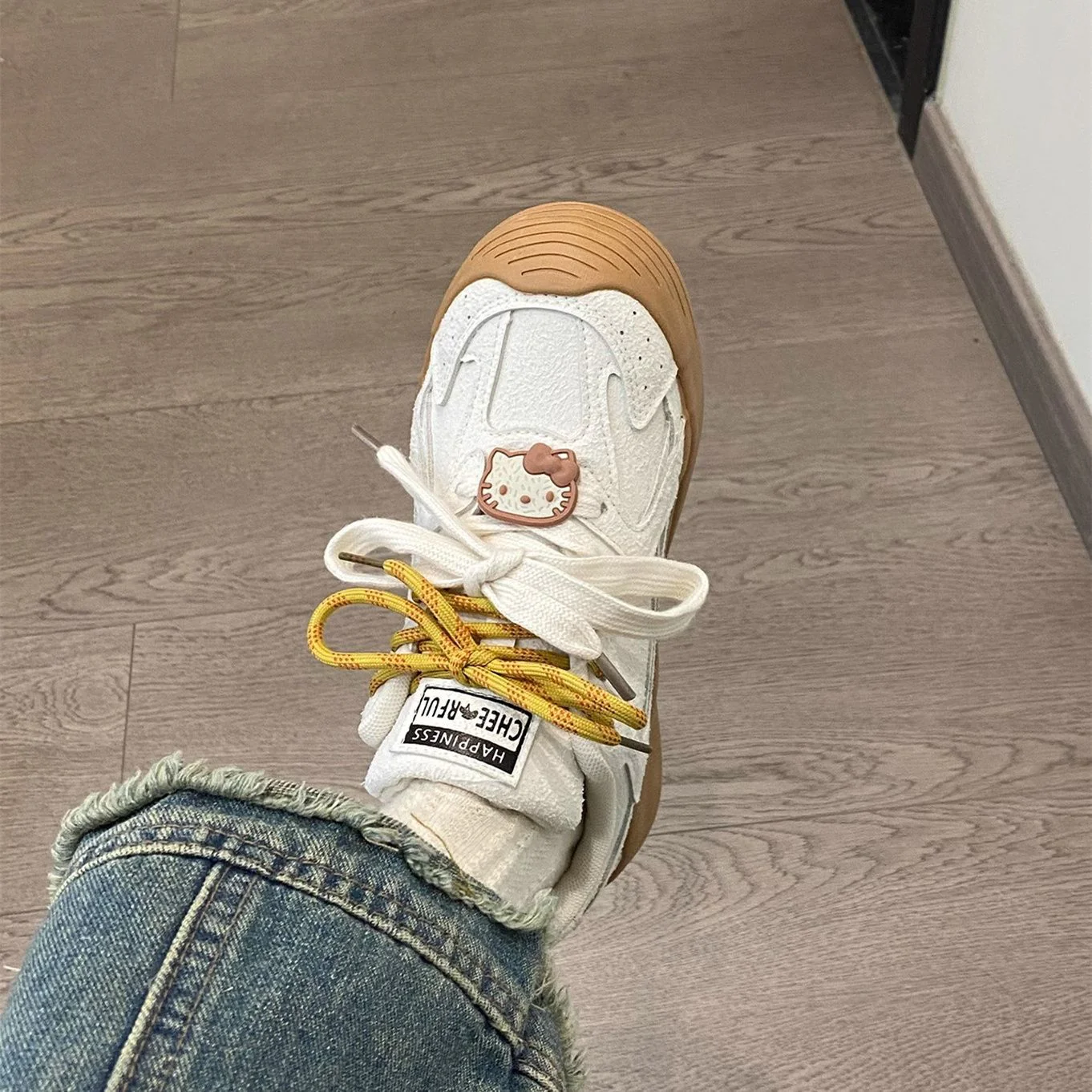 Damen trendige Sneakers mit elastischem Mesh-Obermaterial und komfortabler Dämpfung Heidi Mode - Image 3