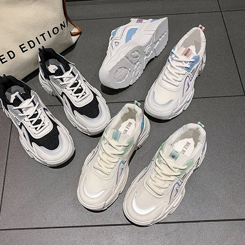 Damen trendige Sneakers mit innovativer Dämpfung und atmungsaktiver Mesh-Oberfläche Heidi Mode - Image 3