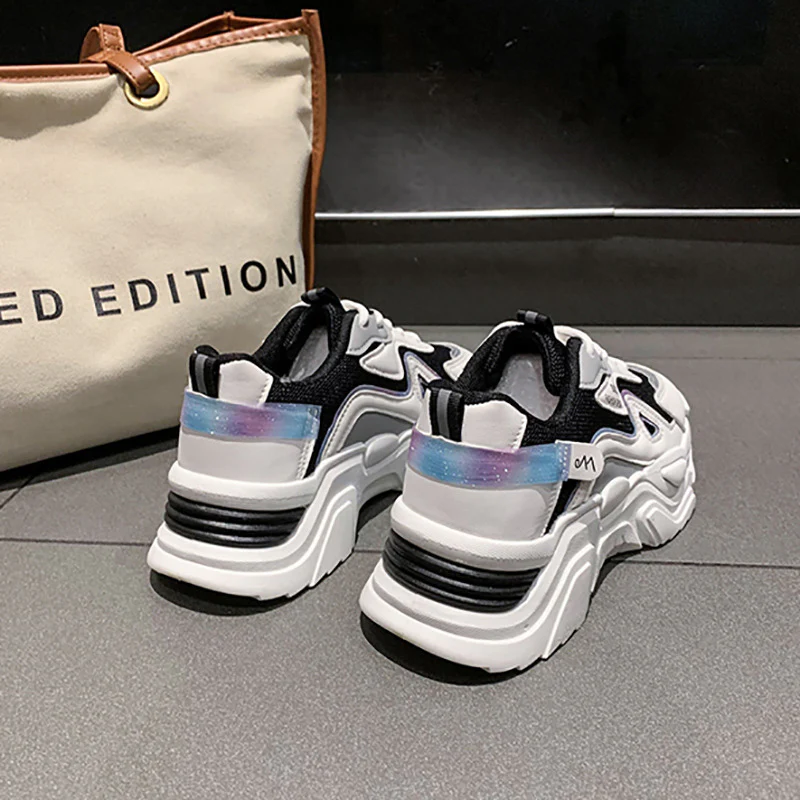 Damen trendige Sneakers mit innovativer Dämpfung und atmungsaktiver Mesh-Oberfläche Heidi Mode - Image 4