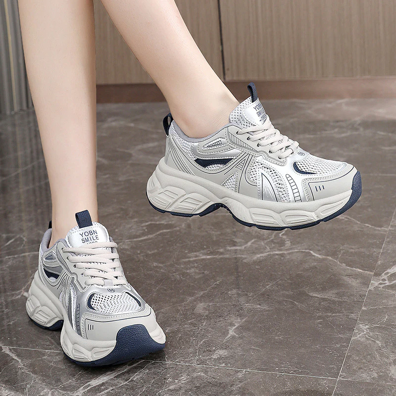 Damen trendige Sneakers mit sportlichem Design und atmungsaktiven Eigenschaften Heidi Mode - Image 4