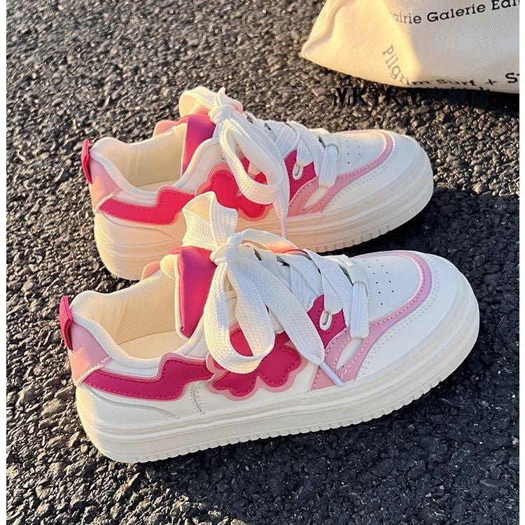 Damen Trendige Sneakers mit verspieltem Blüten-Design und bequemer Sohle Heidi Mode - Image 4