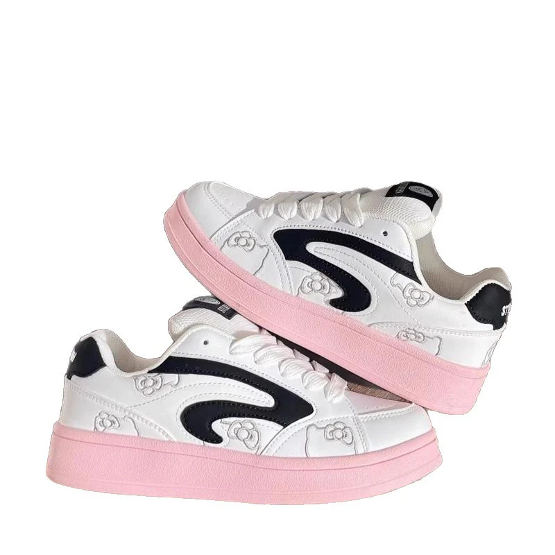 Damen Trendige Sneakers mit verspieltem Design und atmungsaktiver Netzstruktur Heidi Mode - Image 5