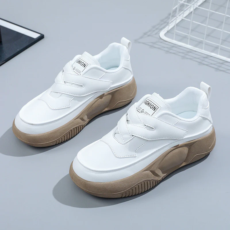 Damen trendige Sneakers mit verstärktem Knöchel und elastischem Riemensystem Heidi Mode - Image 2