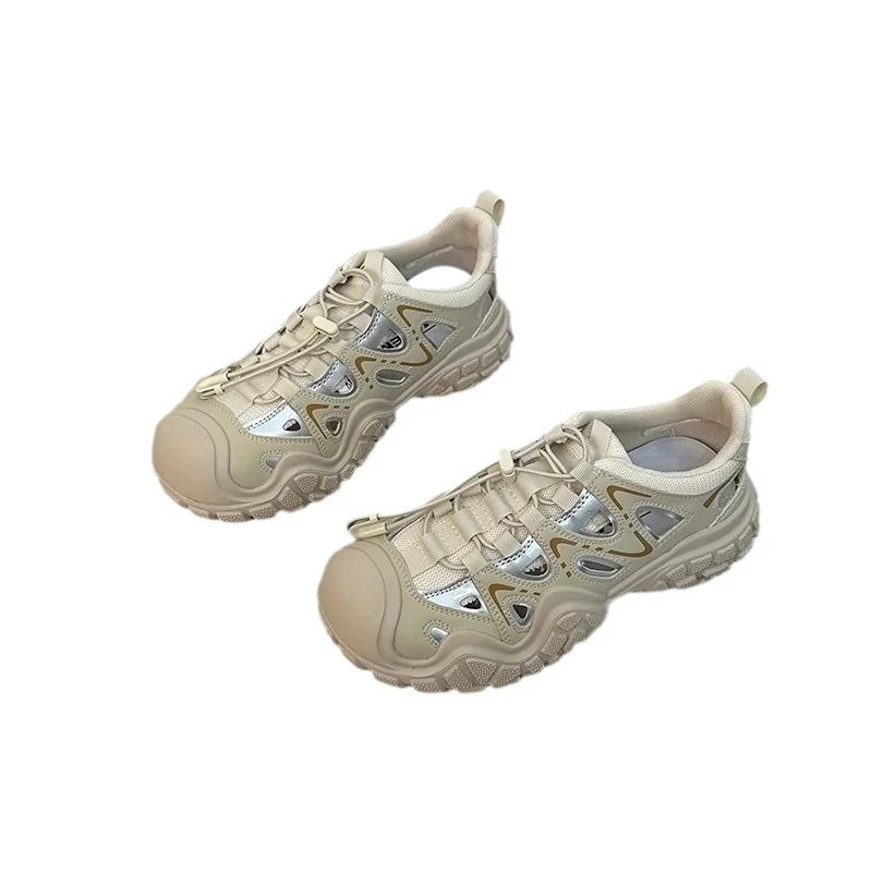 Damen trendige Sportsneaker mit atmungsaktiver Mesh-Oberfläche und stabiler Profilsohle Heidi Mode - Image 5