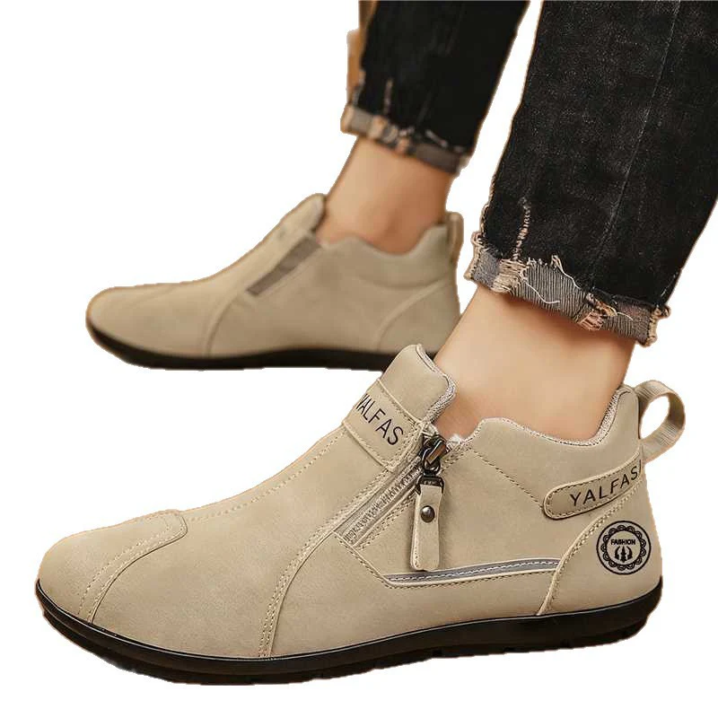 Damen trendige Stiefeletten mit praktischem Reißverschluss und rutschfester Sohle Heidi Mode - Image 5