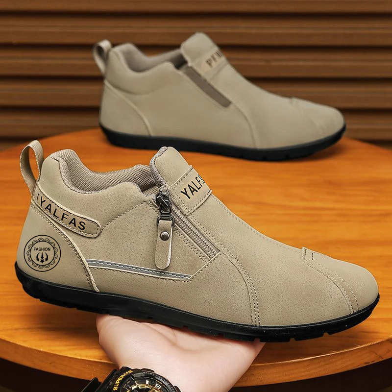 Damen trendige Stiefeletten mit praktischem Reißverschluss und rutschfester Sohle Heidi Mode - Image 7