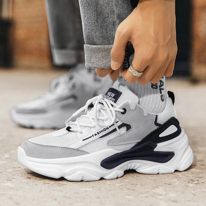 Damen Trendige und komfortable Chunky Sneakers Heidi Mode