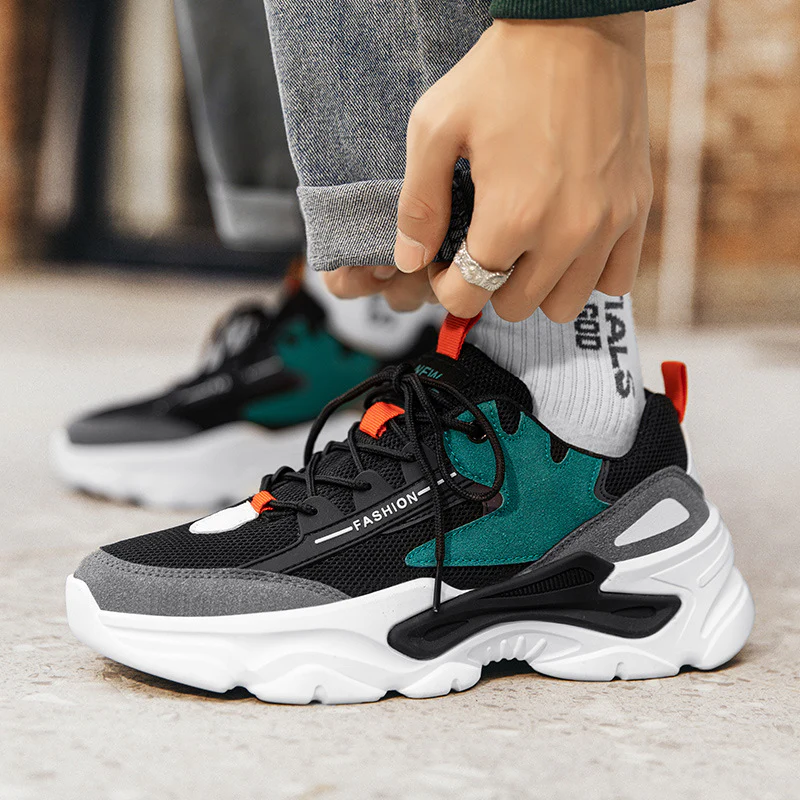 Damen Trendige und komfortable Chunky Sneakers Heidi Mode - Image 3