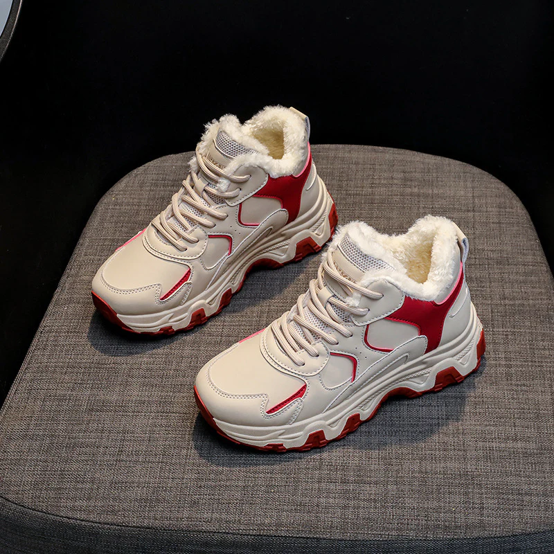Damen Trendige Winter Sneakers mit kuscheligem Innenfutter und rutschfester Sohle Heidi Mode - Image 2
