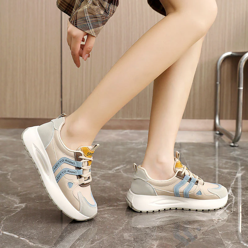 Damen trendy Sneakers mit hoher Dämpfung und atmungsaktivem Mesh-Obermaterial Heidi Mode - Image 3
