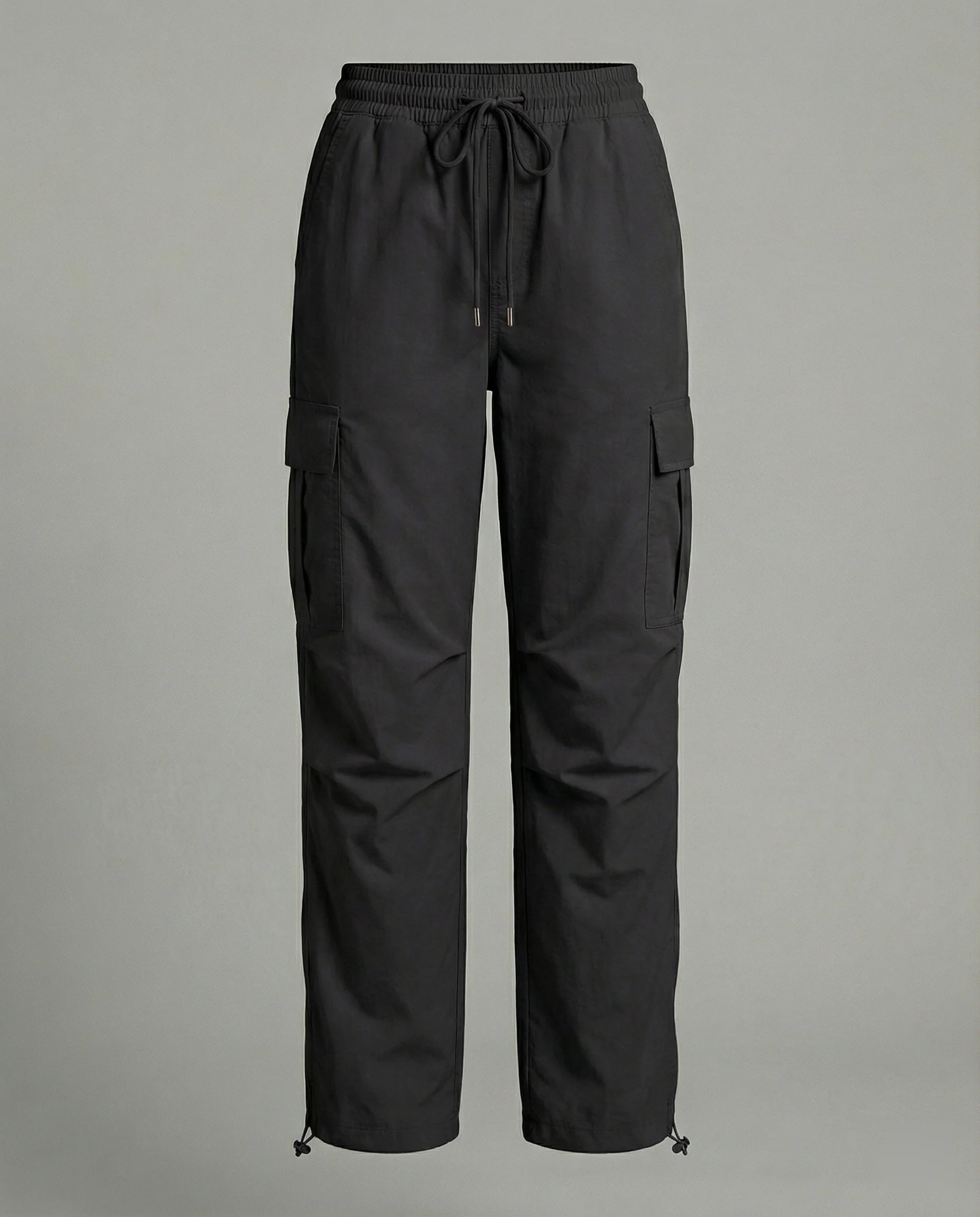 Damen nan ultraleichte Freizeit-Hose mit hohem Elastikbund, Kordelzug und verstellbarem Beinabschluss Heidi-Mode - Image 8