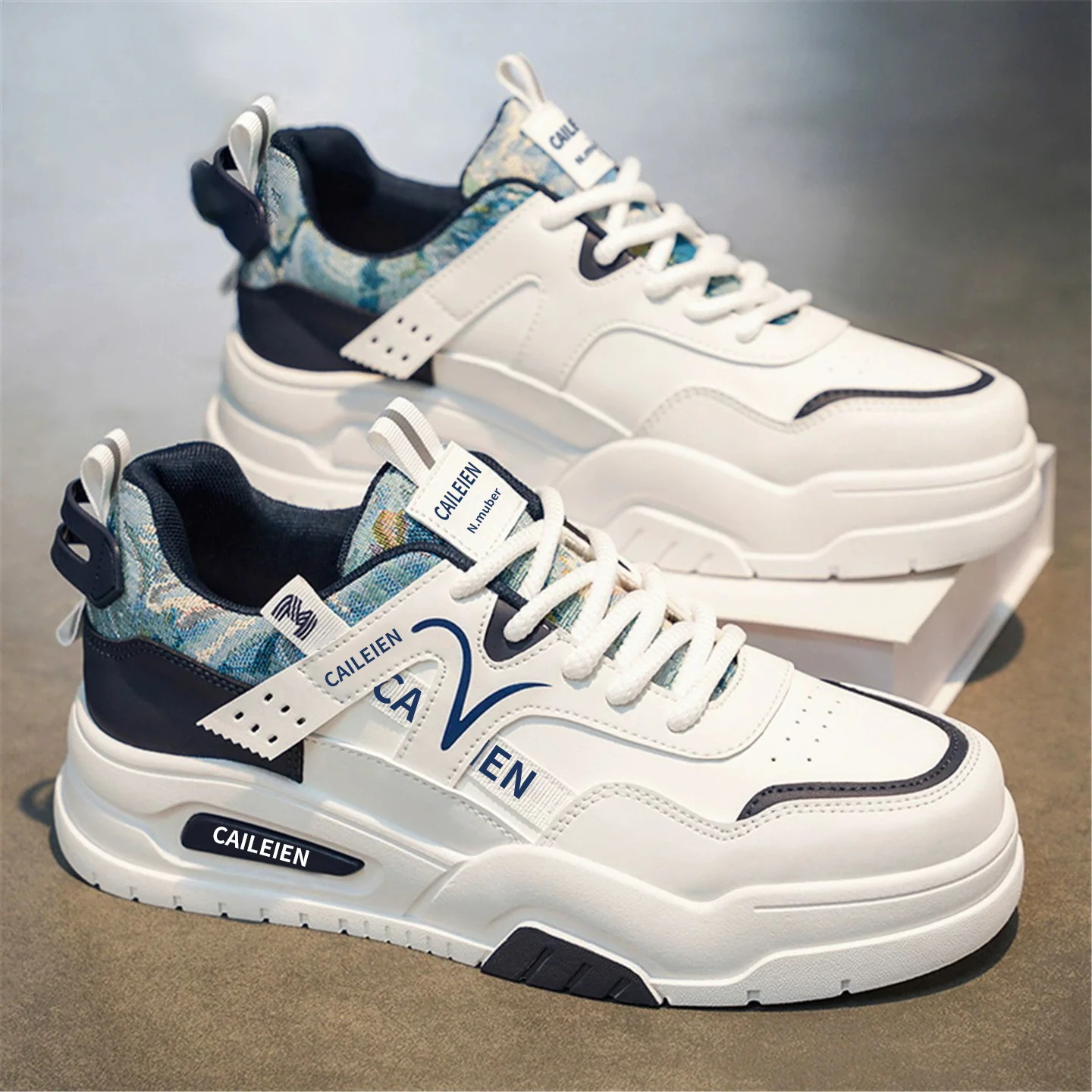 Damen Urban Sport Sneakers mit dämpfendem Sohlenprofil und atmungsaktivem Obermaterial Heidi Mode - Image 7