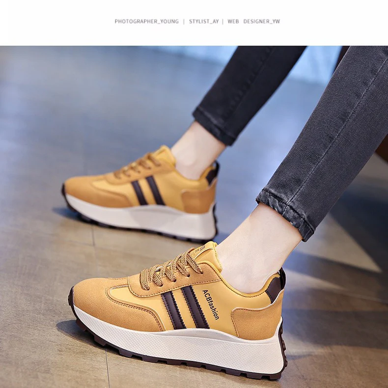 Damen Urbaner Freizeitsneaker mit dämpfendem Sohlenprofil und modischem Design Heidi Mode - Image 4