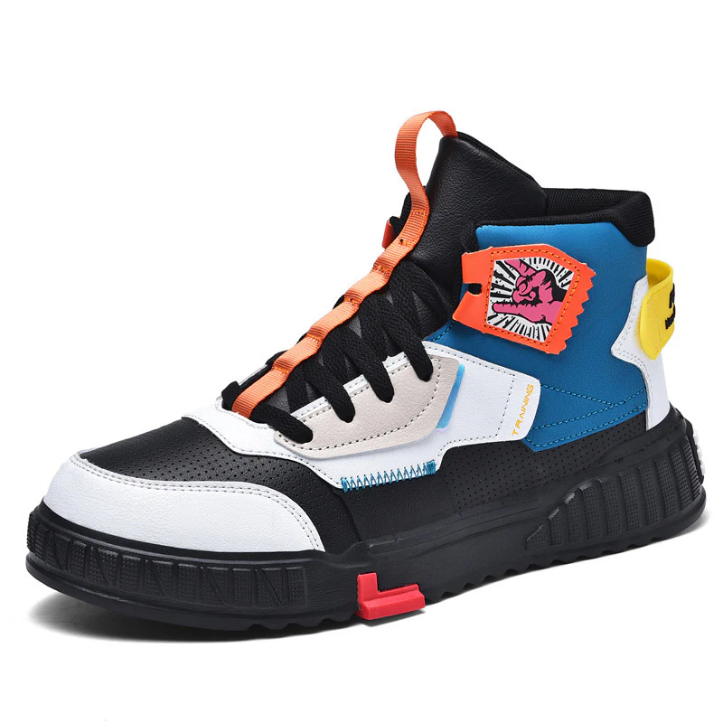 Damen Urbaner High-Top Sneaker mit innovativem Design und rutschfester Sohle Heidi Mode - Image 5