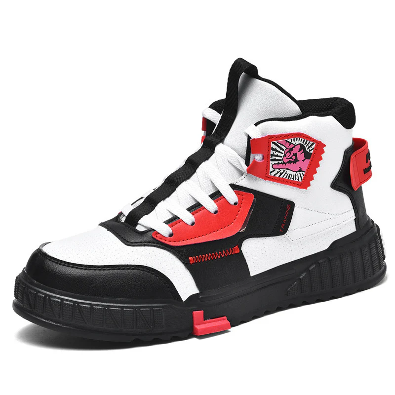 Damen Urbaner High-Top Sneaker mit innovativem Design und rutschfester Sohle Heidi Mode - Image 7