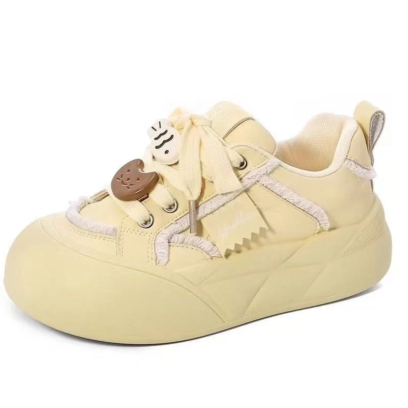 Damen Verspielte Chunky Sneakers mit lustigen Tierapplikationen und bequemer Sohle Heidi Mode - Image 5