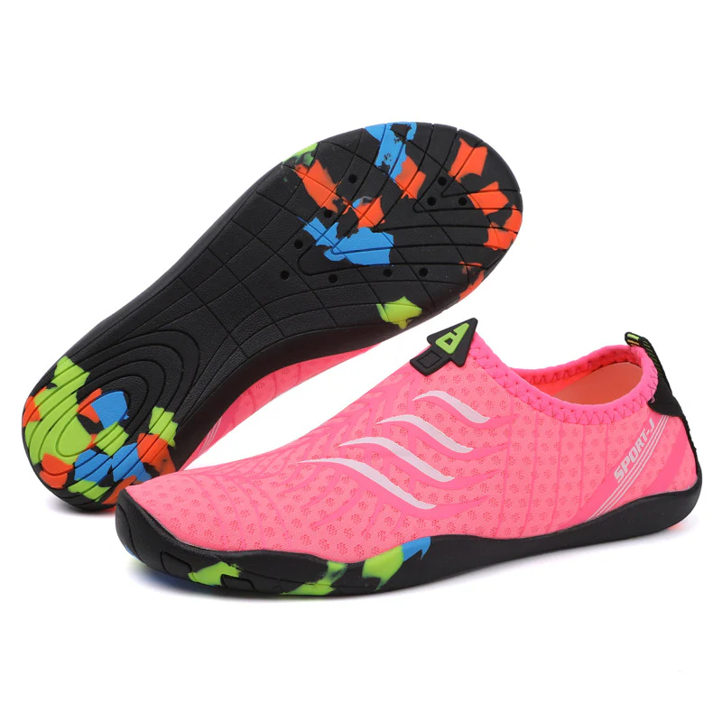 Damen Vielseitige Aqua-Badeschuhe mit rutschfester Sohle und flexibler Passform Heidi Mode - Image 11