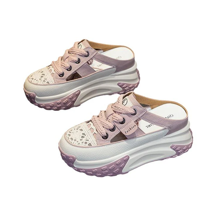 Damen vielseitige Sneaker mit offener Ferse und rutschfester Sohle Heidi Mode - Image 5