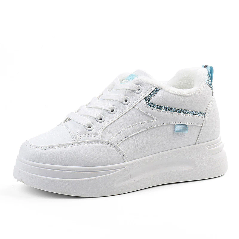 Damen warme High-Top Sneaker mit kuscheligem Innenfutter und rutschfester Sohle Heidi Mode - Image 4