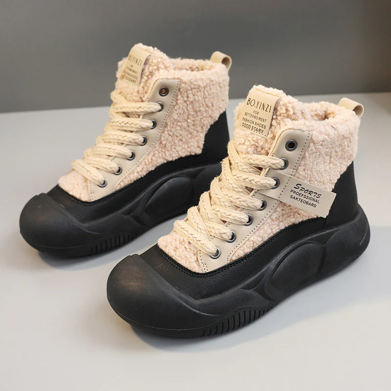 Damen warme High-Top Stiefel mit kuscheligem Innenfutter und rutschfester Sohle Heidi Mode - Image 2