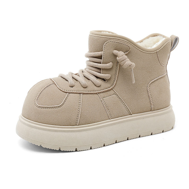 Damen warme hochgeschnittene Sneakers mit kuscheligem Innenfutter Heidi Mode - Image 5