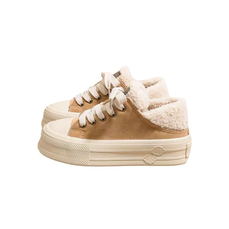 Damen warme Sneaker mit hohem Kragen und kuscheligem Innenfutter Heidi Mode - Image 5