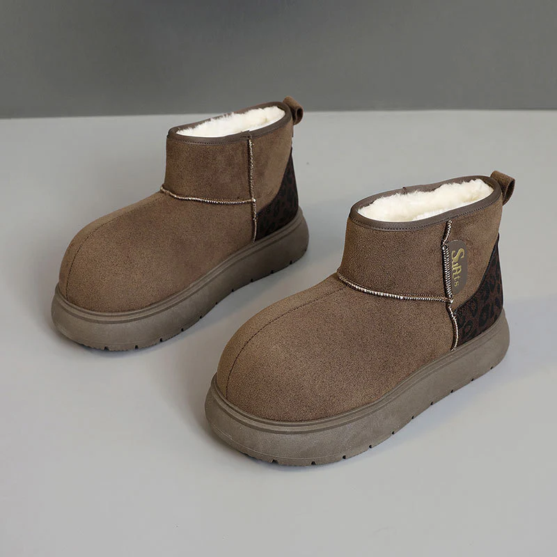 Damen warme und kuschelige Winterstiefeletten Heidi Mode - Image 6