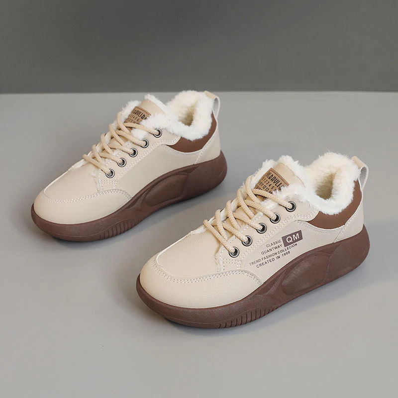 Damen warme Winter Sneakers mit weichem Fleece-Futter Heidi Mode - Image 6