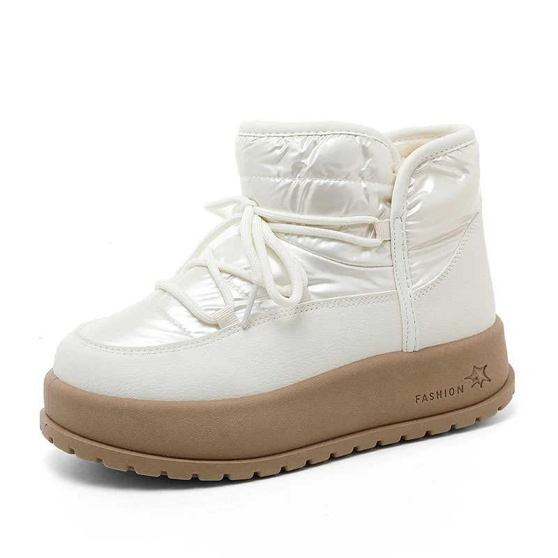 Damen warme Winterboots mit wasserdichtem Obermaterial und isolierendem Innenfutter Heidi Mode