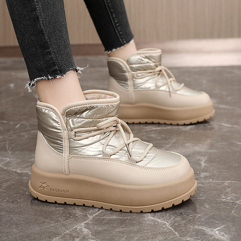 Damen warme Winterboots mit wasserdichtem Obermaterial und isolierendem Innenfutter Heidi Mode - Image 4
