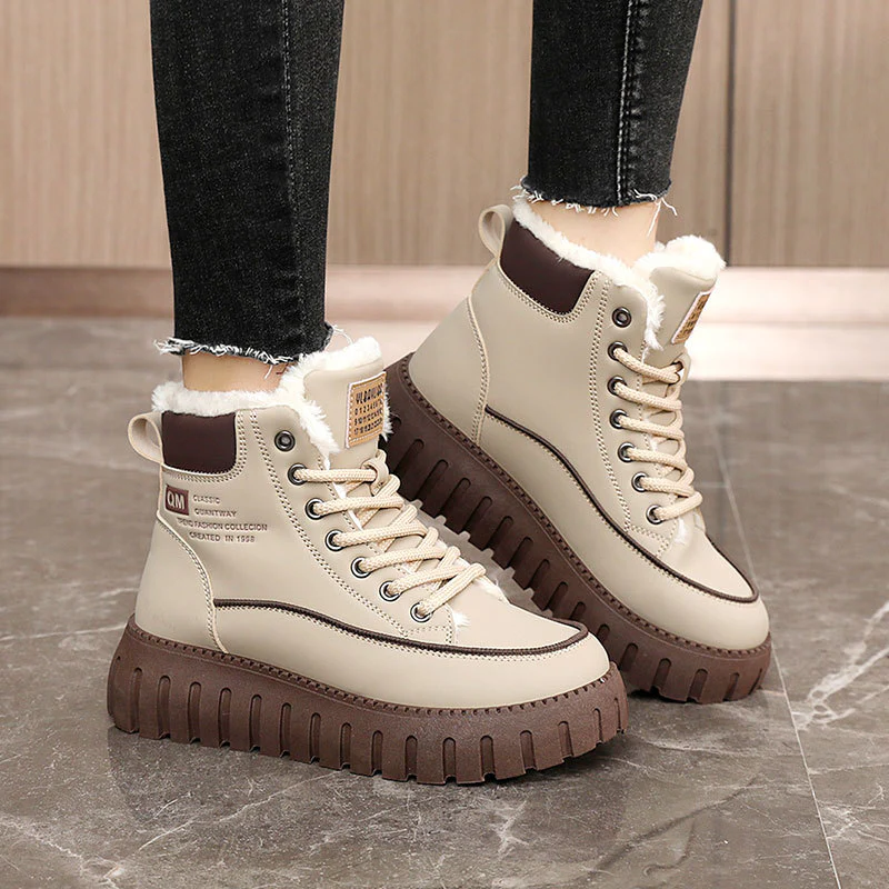 Damen Warme Winterstiefel mit dämpfendem Profil und weichem Innenfutter Heidi Mode - Image 4