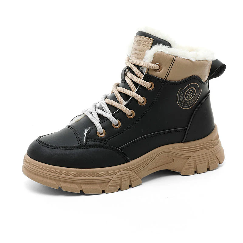 Damen warme Winterstiefel mit flauschigem Innenfutter und rutschfester Sohle Heidi Mode - Image 5