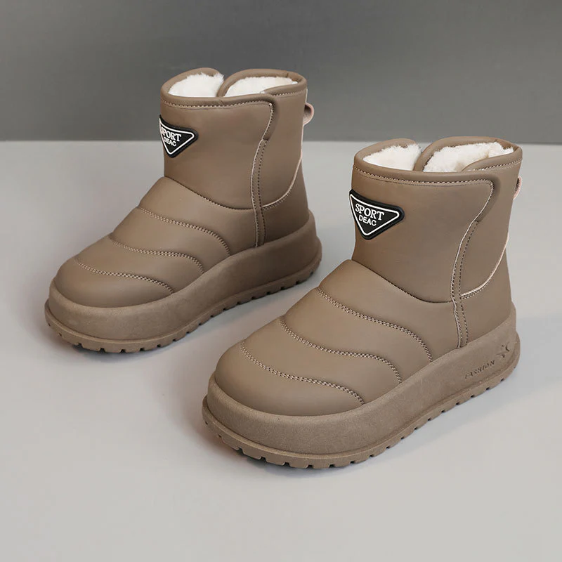 Damen warme Winterstiefel mit kuscheligem Innenfutter und robustem Profil Heidi Mode - Image 2