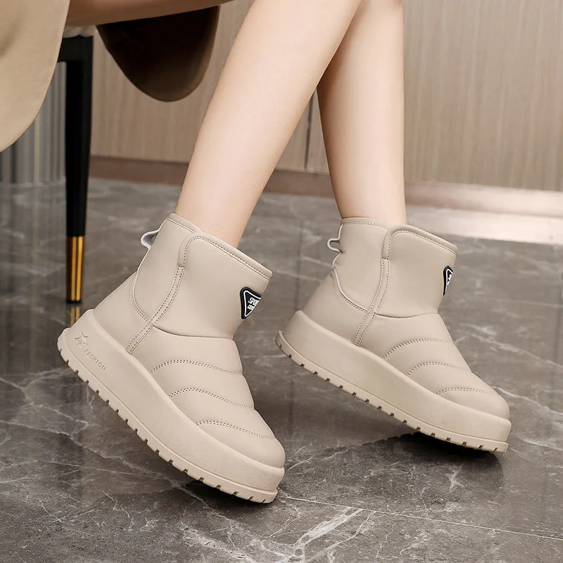 Damen warme Winterstiefel mit kuscheligem Innenfutter und robustem Profil Heidi Mode - Image 4