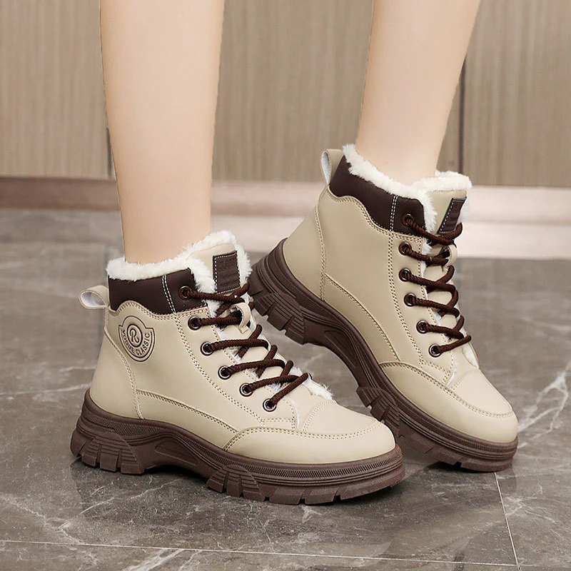 Damen warme Winterstiefel mit kuscheligem Innenfutter und rutschfester Sohle Heidi Mode - Image 3