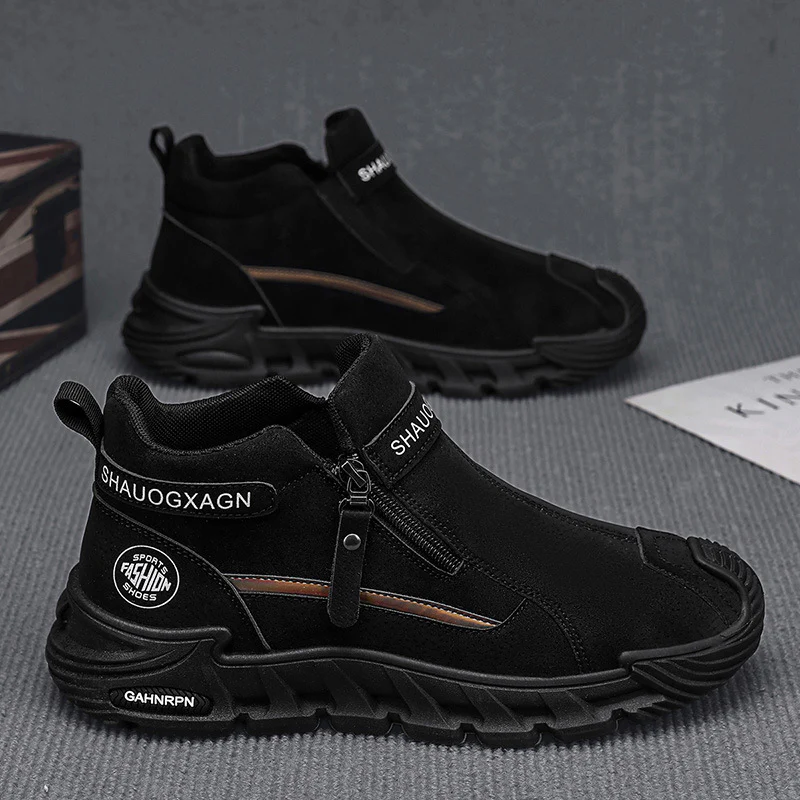 Damen Warmfutter Stiefeletten mit praktischem Reißverschluss Heidi Mode - Image 7