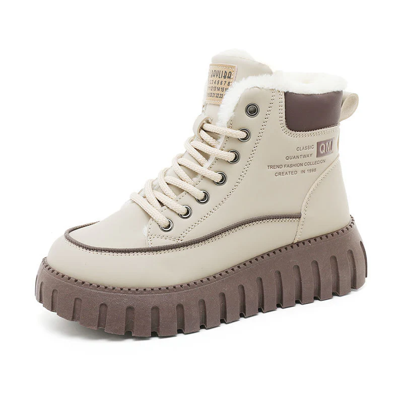 Damen Warmgefütterte Chunky Winterstiefel Heidi Mode - Image 5