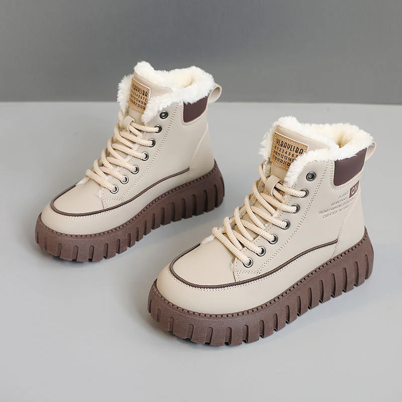 Damen Warmgefütterte Chunky Winterstiefel Heidi Mode - Image 6