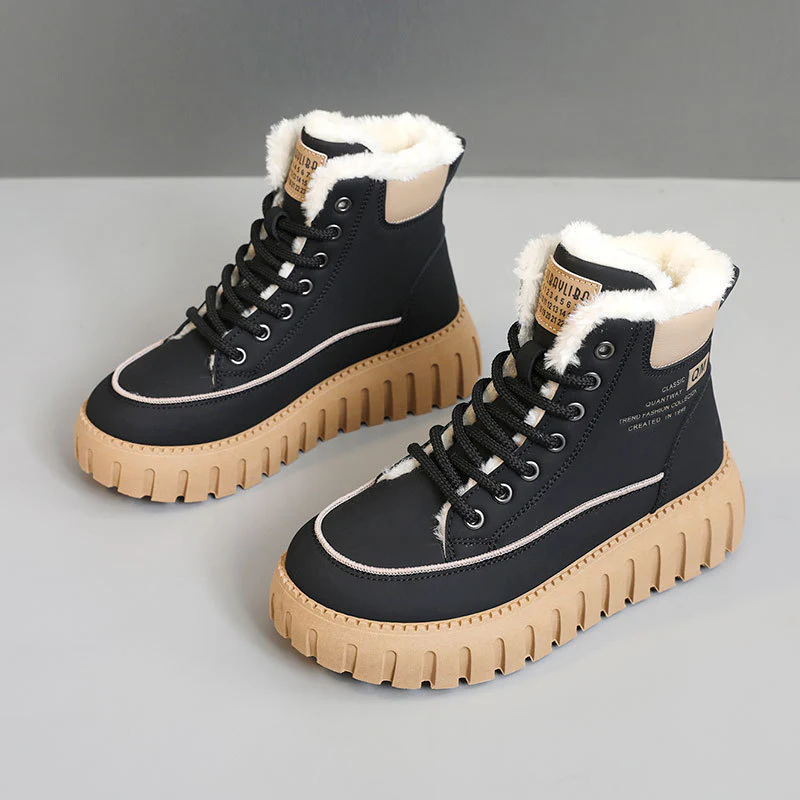 Damen Warmgefütterte Chunky Winterstiefel Heidi Mode - Image 7