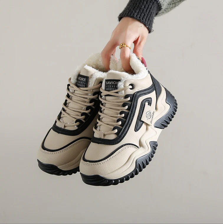 Damen Warmgefütterte Sneaker mit rutschfester Sohle Heidi Mode - Image 2