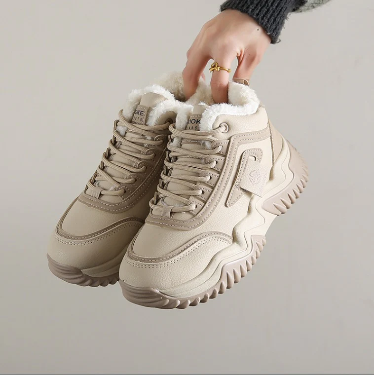 Damen Warmgefütterte Sneaker mit rutschfester Sohle Heidi Mode - Image 3