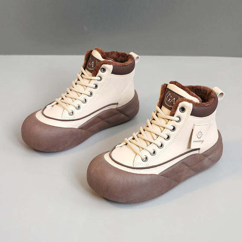 Damen Warmgefütterte Winterstiefeletten mit robuster Sohle Heidi Mode - Image 2