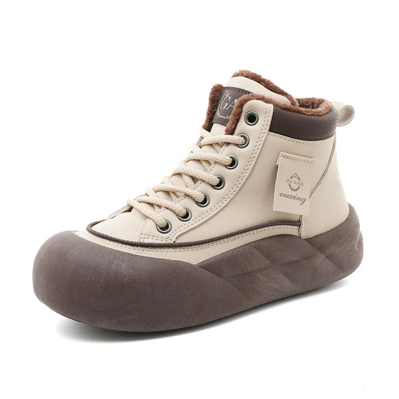 Damen Warmgefütterte Winterstiefeletten mit robuster Sohle Heidi Mode - Image 5