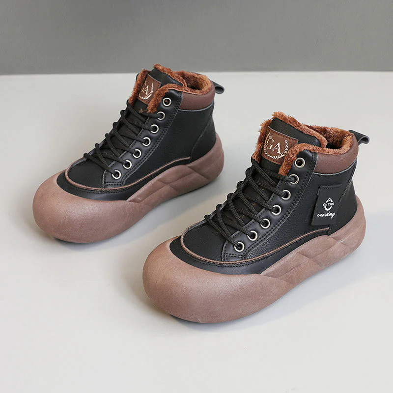 Damen Warmgefütterte Winterstiefeletten mit robuster Sohle Heidi Mode - Image 6