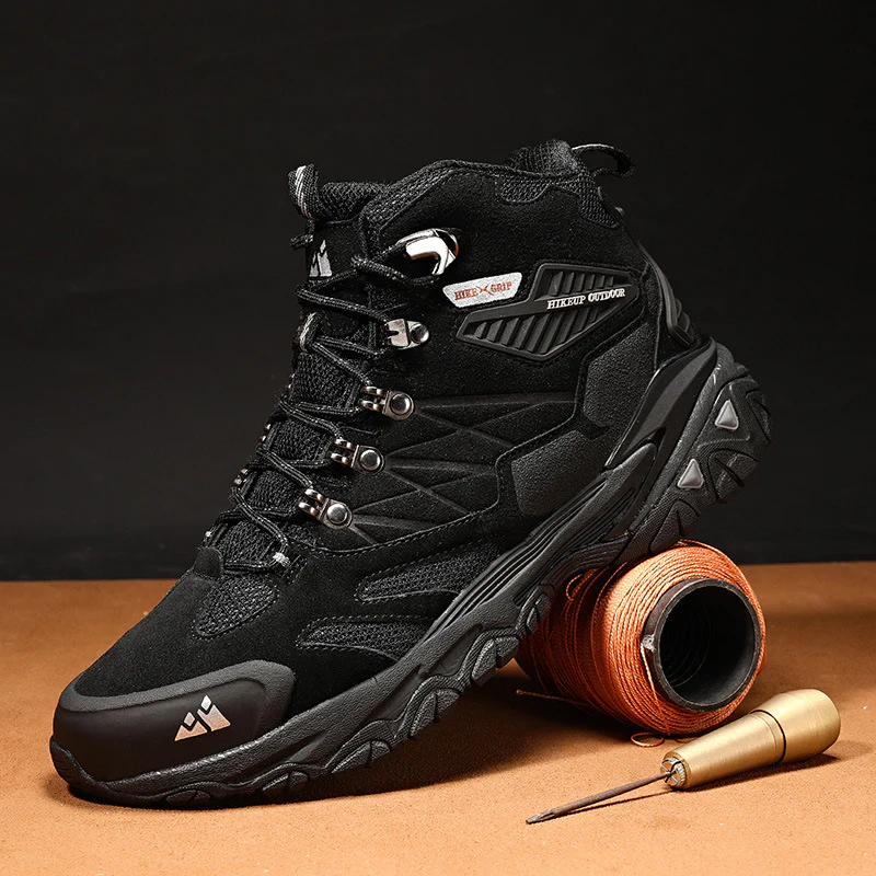 Damen wasserdichte Wanderschuhe mit rutschfester Sohle und atmungsaktivem Obermaterial Heidi Mode - Image 2