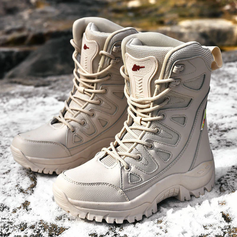 Damen Wasserfeste High-Top Wanderschuhe mit isolierender Innenausstattung Heidi Mode - Image 8