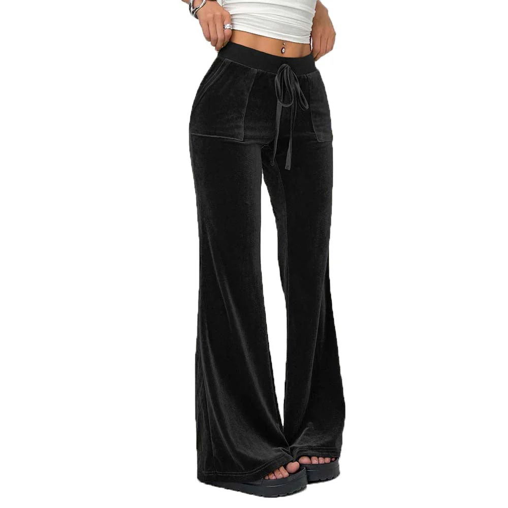 Damen Weiche Flared Pants Heidi-Mode - Image 5