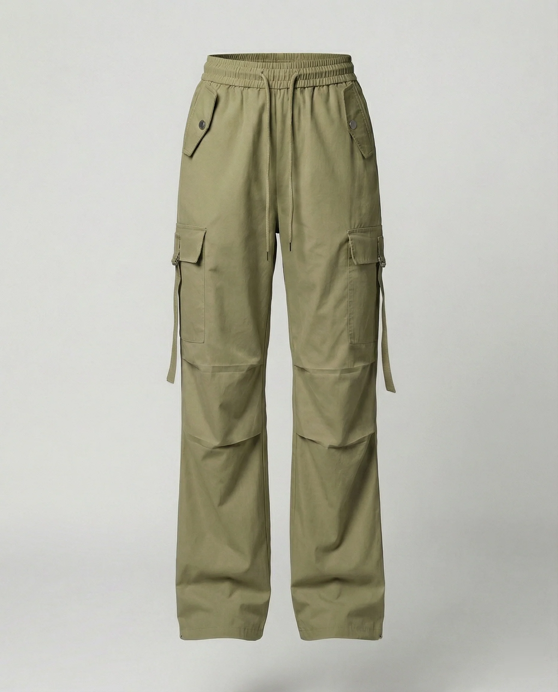Damen weite Cargohose im Palazzoschnitt mit Tunnelzugbund elastischem Rückenteil und Multifachtaschen Heidi-Mode - Image 6
