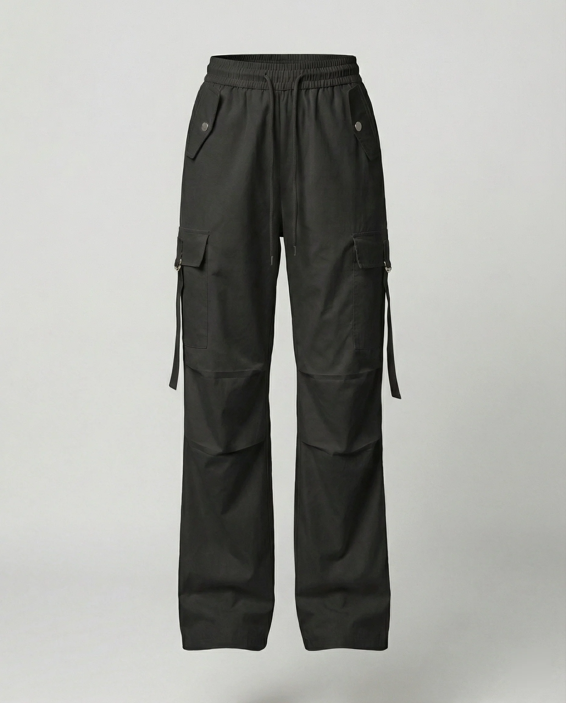 Damen weite Cargohose im Palazzoschnitt mit Tunnelzugbund elastischem Rückenteil und Multifachtaschen Heidi-Mode - Image 7