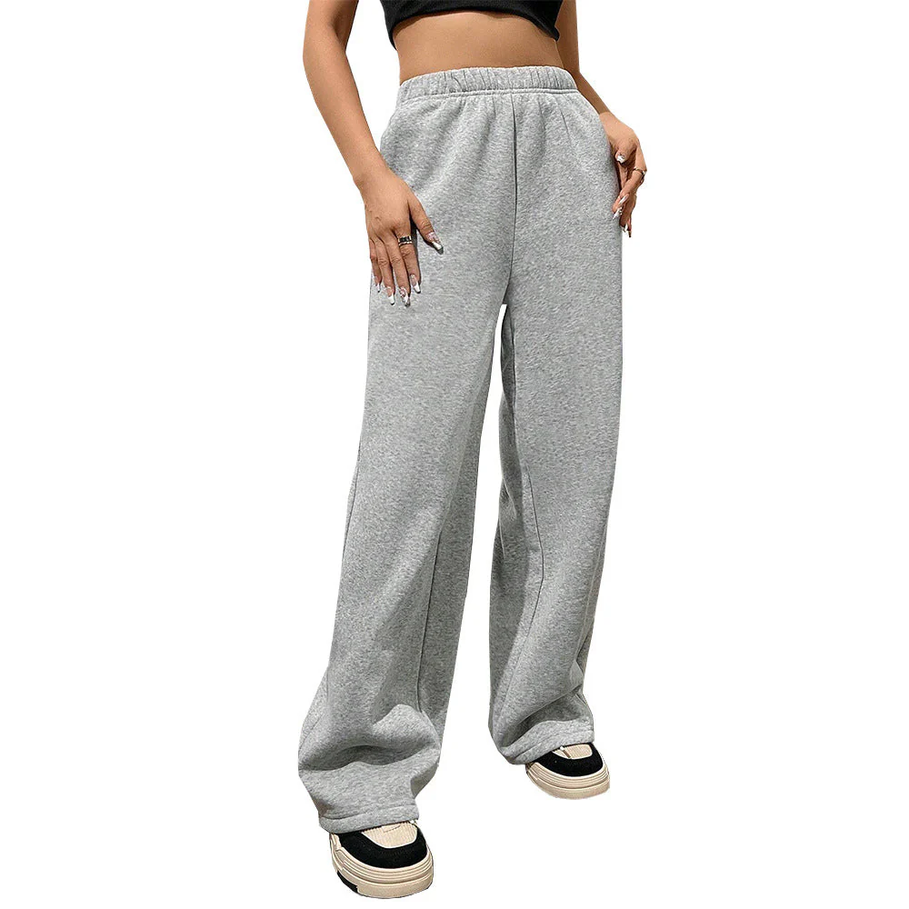 Damen Weite Freizeithose Aus Komfortablem Sweatmaterial Heidi-Mode - Image 5
